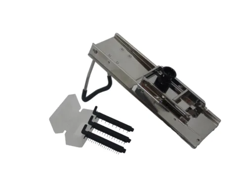 Mandolina profesional de acero inoxidable (Incluye diversas cuchillas)