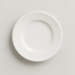 Plato pan ala ancha de porcelana. Modelo HORECA