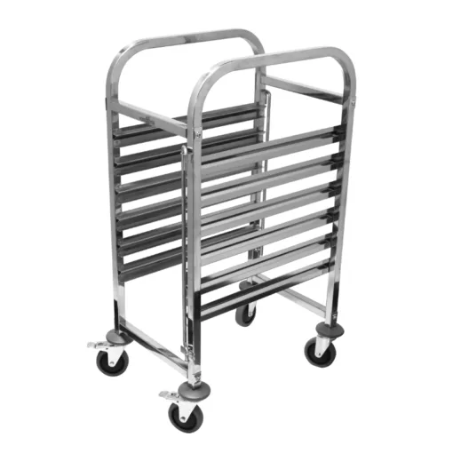 Carro gastronorm 1/1 de  6 niveles. Acero inoxidable