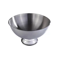 Cubitera tipo ensaladera de acero inoxidable 8 y 12 Lt