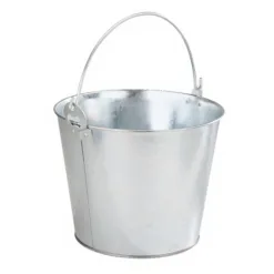 Cubo de acero galvanizado