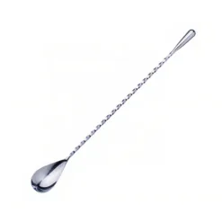 Cuchara para cóctel de acero inoxidable 18/10
