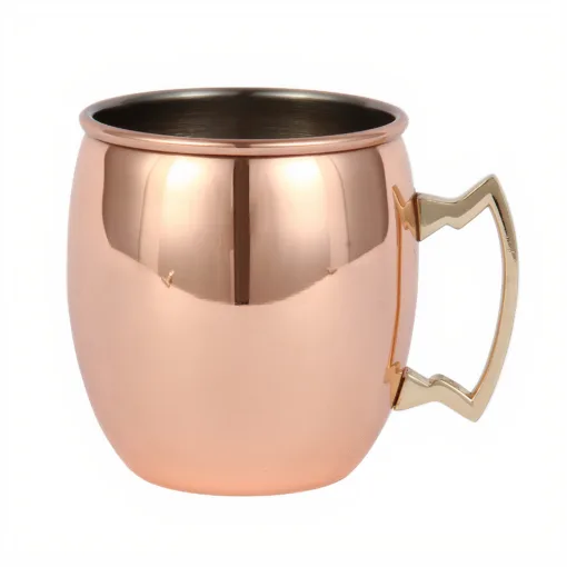 Mug Moscú liso color cobre