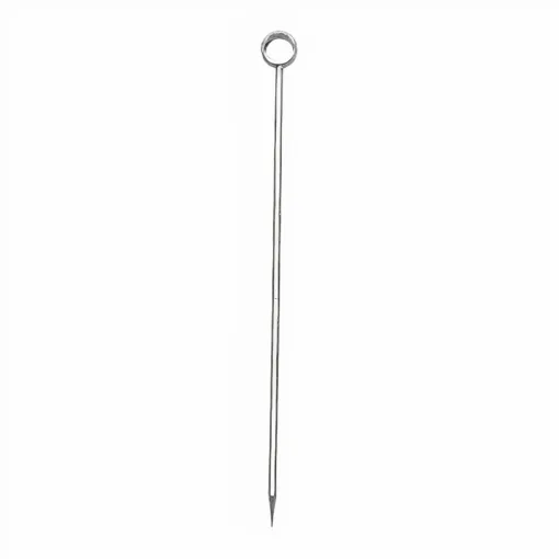 Palillo coctelero anilla 30 cm de acero inoxidable