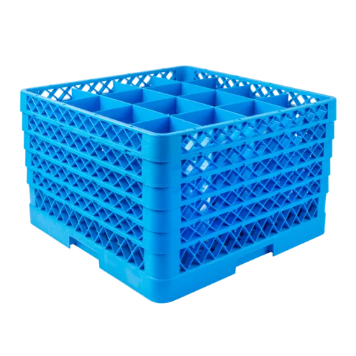 Cesta de 16 compartimentos con 5 alturas