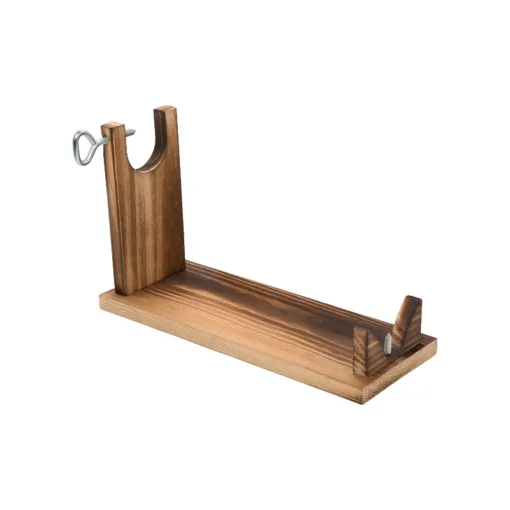 Jamonero banqueta de madera de pino
