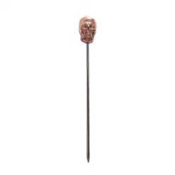 Palillo coctelero calavera 30 cm de acero inoxidable 18/10
