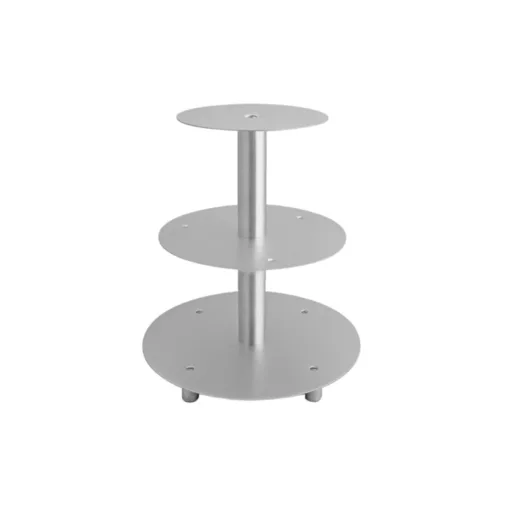 Expositor de tartas de aluminio
