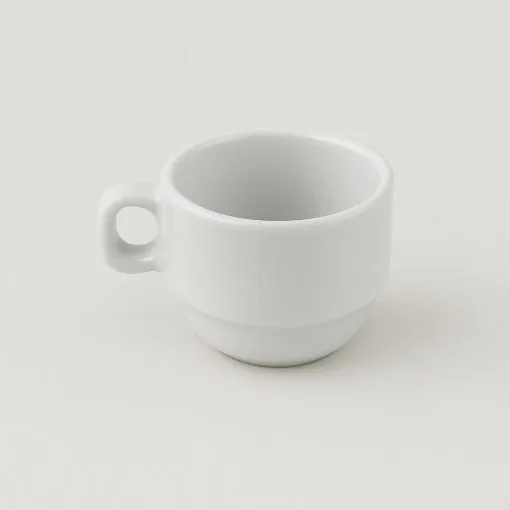 Taza café de porcelana. Modelo HORECA.