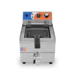 Alternative view of Freidora eléctrica individual con grifo de vaciado