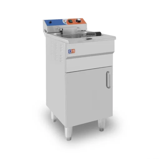 Freidora eléctrica con mueble