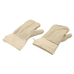 Manoplas para horno de puño corto