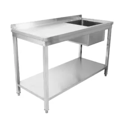 Alternative view of Fregadero con escurridor a la derecha de acero inoxidable