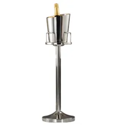 Alternative view of Pie portacubos "GRIP" de acero inoxidable