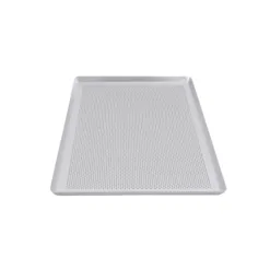 Alternative view of Bandeja perforada pastelería de aluminio borde redondo