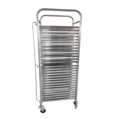 Alternative view of Carro pastelería 600 x 400 mm de 28 niveles. Acero inoxidable