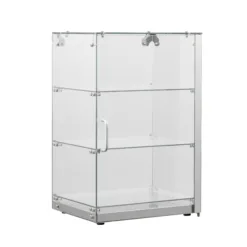 Vitrina neutra expositora 3 pisos - 60 L