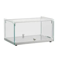 Vitrina recta neutra expositora - 35 L